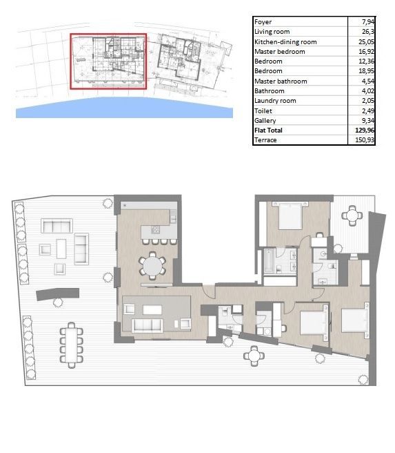 Квартира в Будапеште, Венгрия, 163 м² - фото 8