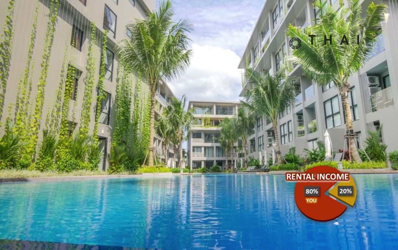 Апартаменты на острове Пхукет, Таиланд, 65 м2 - фото 1