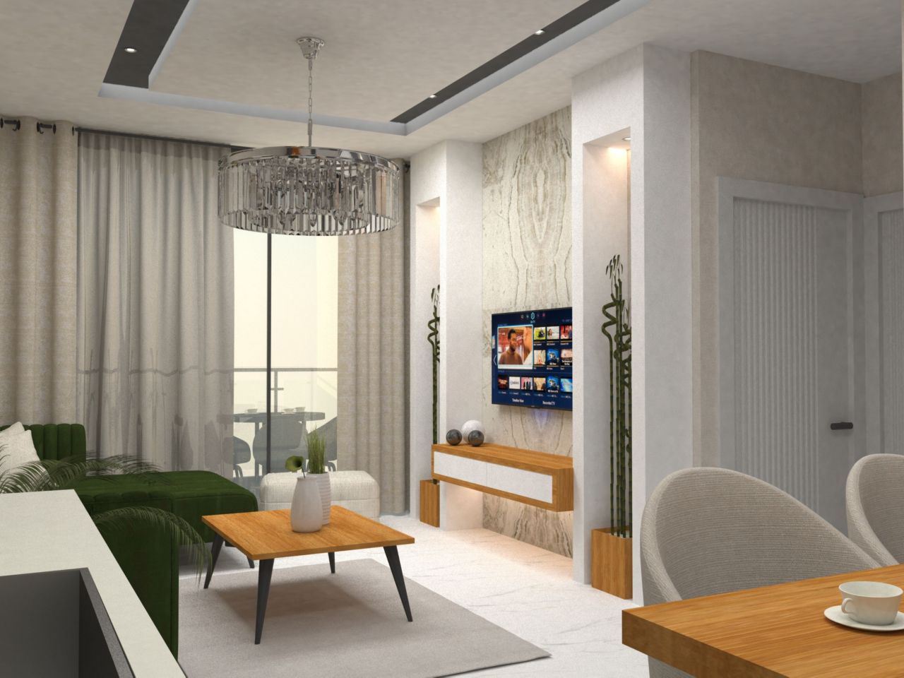 Квартира в Алании, Турция, 60 м² - фото 17