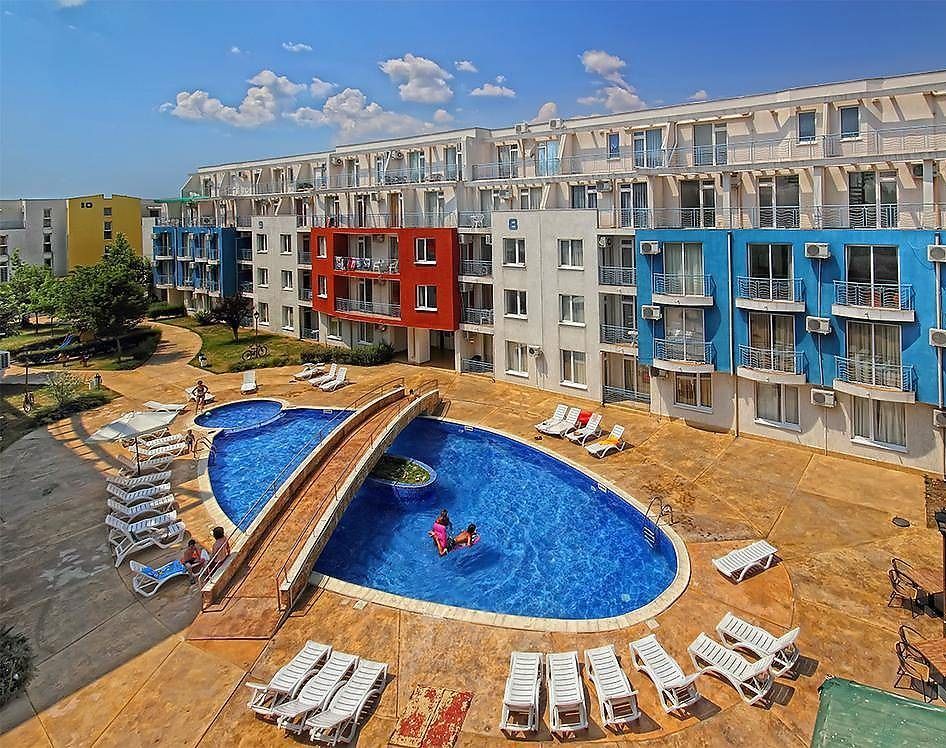 Квартира на Солнечном берегу, Болгария, 68 м2 - фото 1