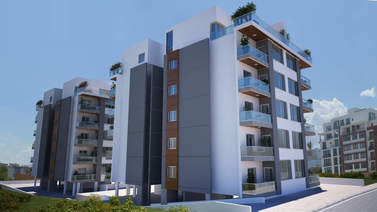 Апартаменты в Кирении, Кипр, 65 м2 - фото 1