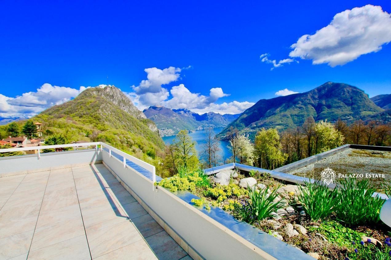 Апартаменты Лугано, Швейцария, 180 м2 - фото 1