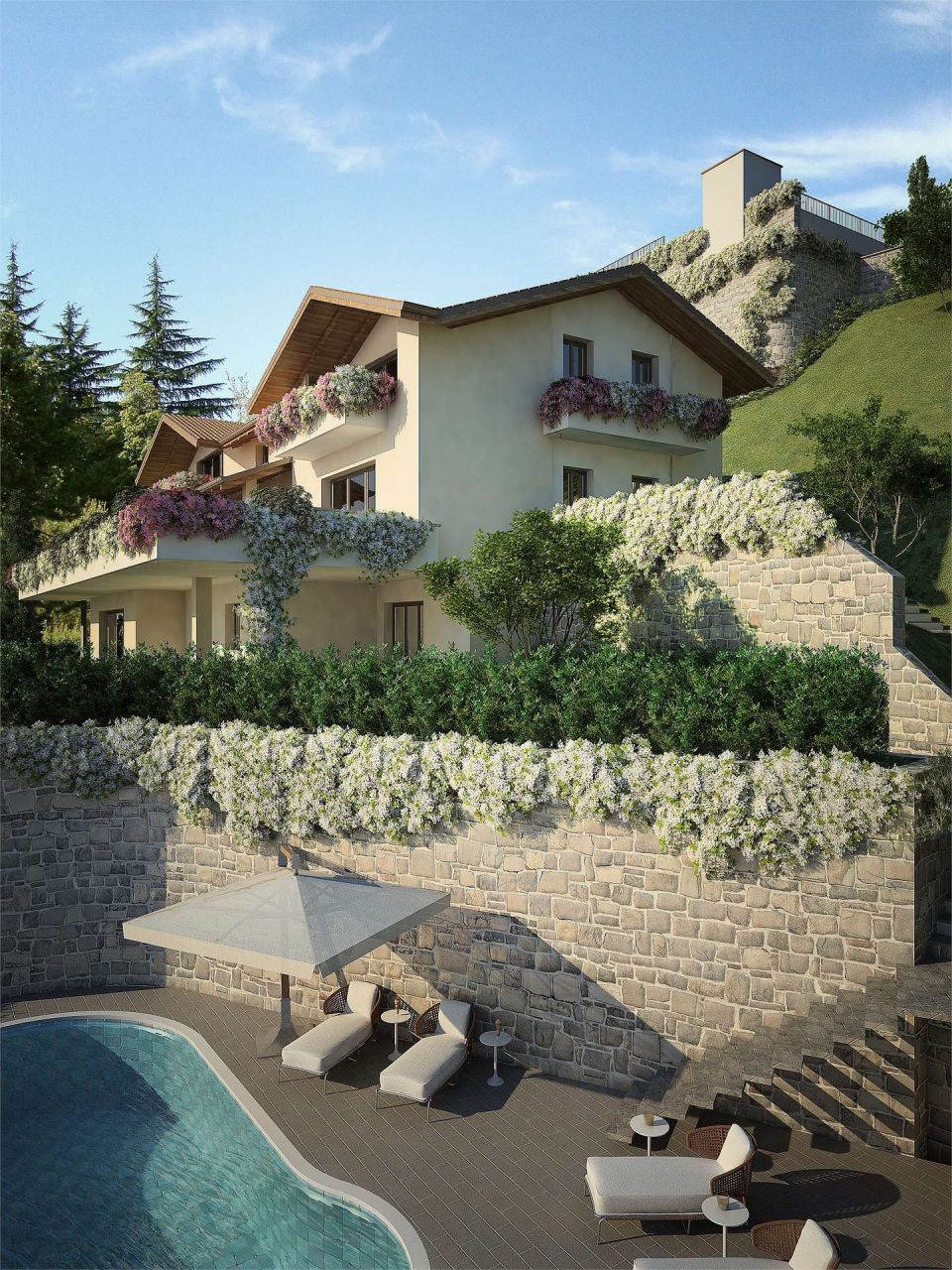 Квартира у озера Комо, Италия, 91 м² - фото 3