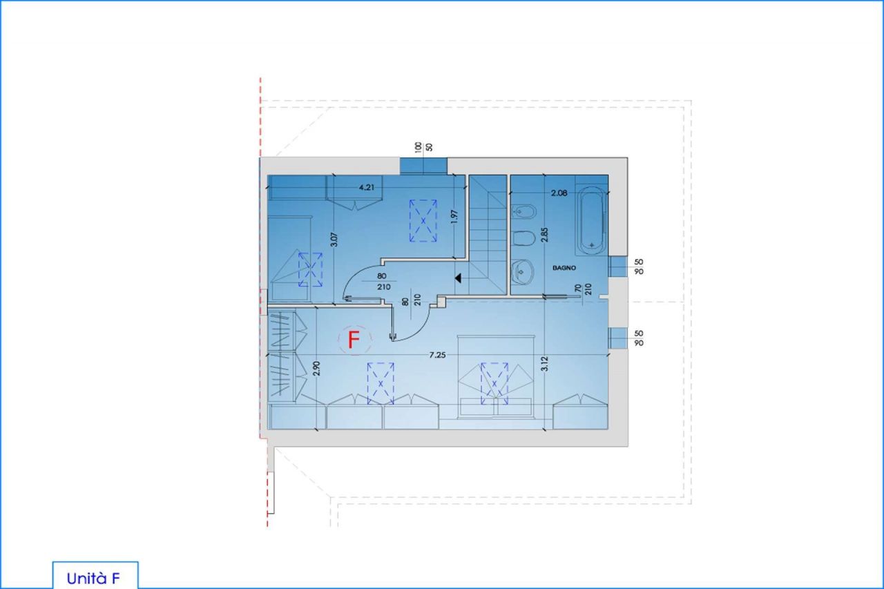 Квартира у озера Комо, Италия, 103 м² - фото 10