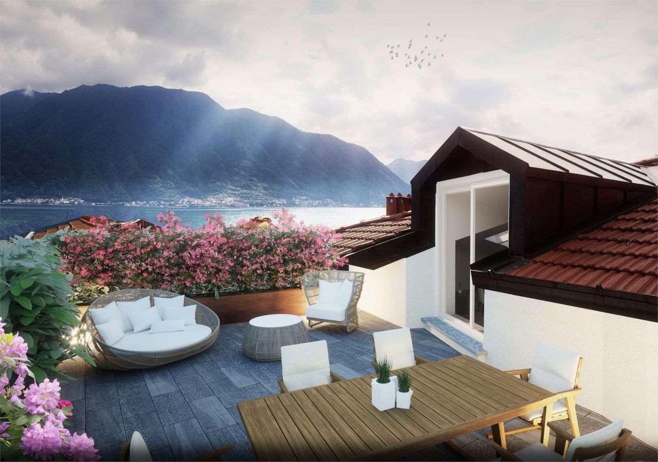 Квартира у озера Комо, Италия, 800 м² - фото 4