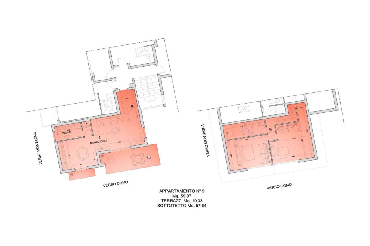 Квартира у озера Комо, Италия, 100 м² - фото 8