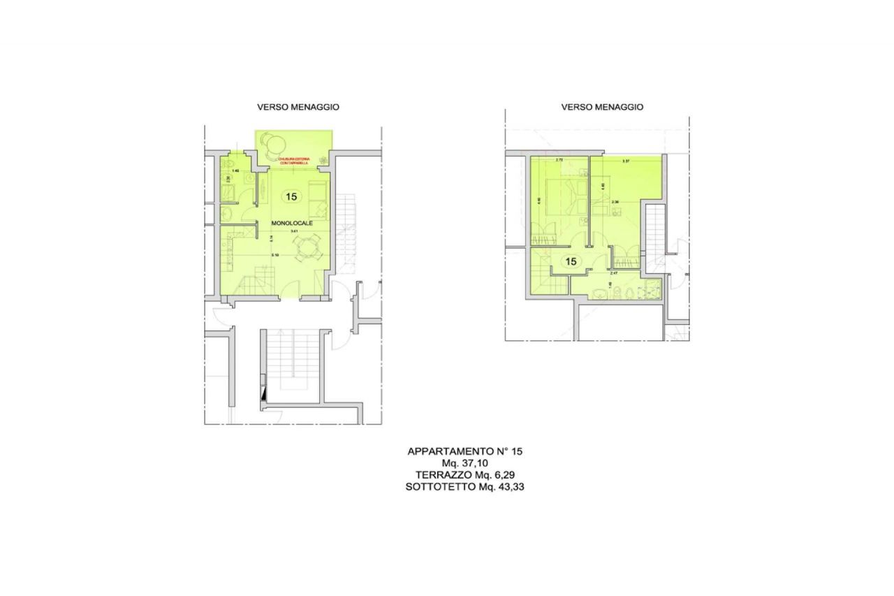 Квартира у озера Комо, Италия, 100 м² - фото 10
