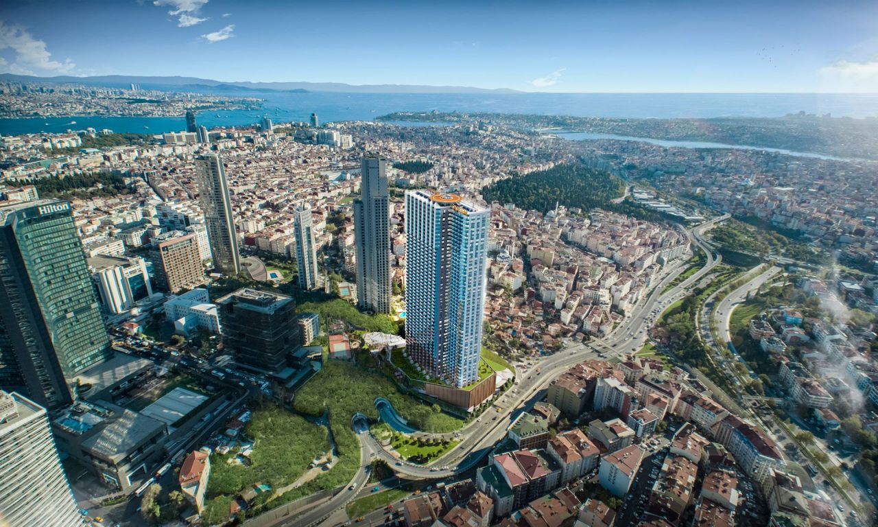Апартаменты в Стамбуле, Турция, 46 м2 - фото 1