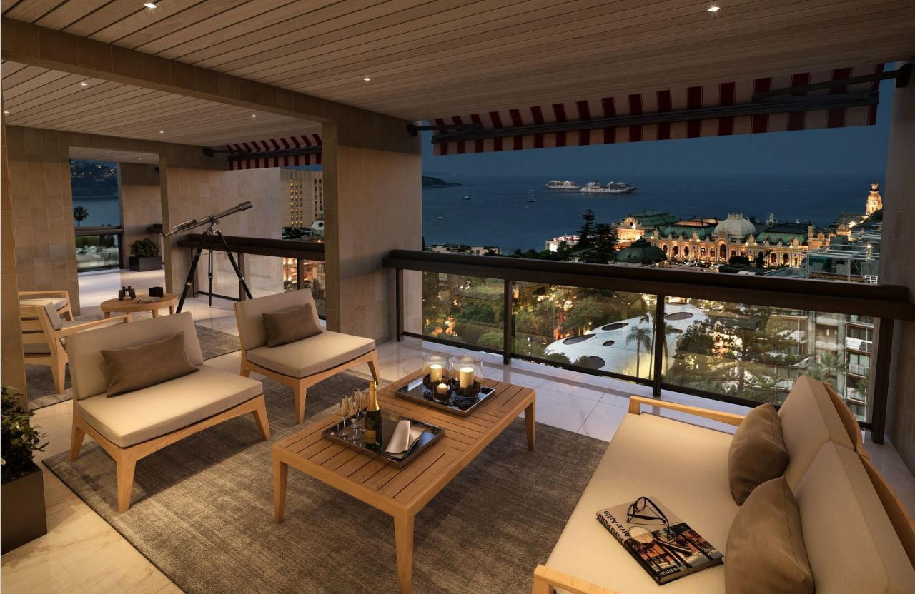 Апартаменты в Монако, Монако, 480 м2 - фото 1