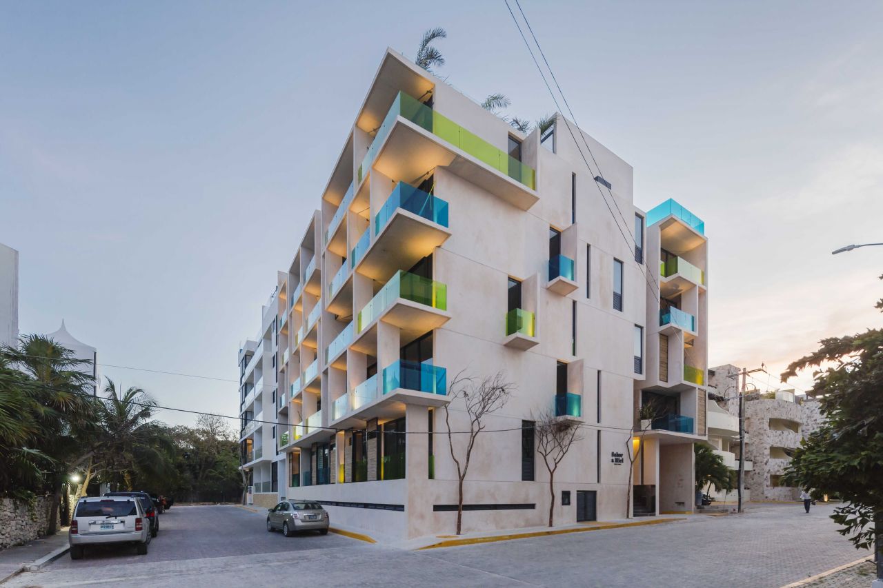Апартаменты Кинтана-РооПлайя Дель Кармен, Мексика, 106 м² - фото 1