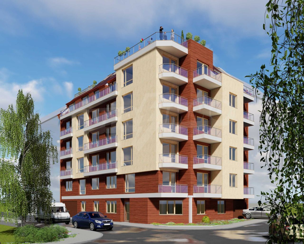 Апартаменты в Варне, Болгария, 51 м2 - фото 1
