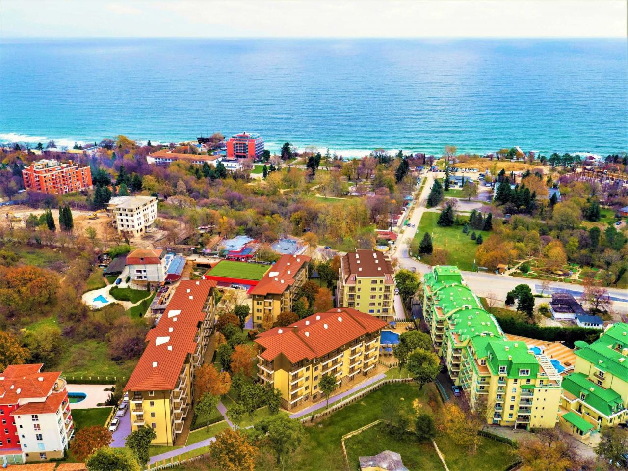 Апартаменты в Святых Константине и Елене, Болгария, 32 м2 - фото 1