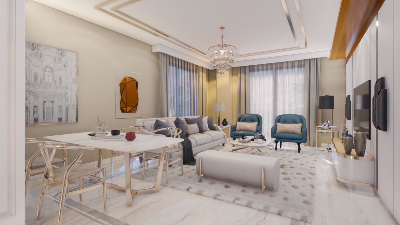 Апартаменты в Алании, Турция, 165 м² - фото 11