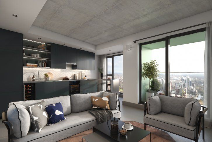 Апартаменты в Манчестере, Великобритания, 38 м² - фото 1