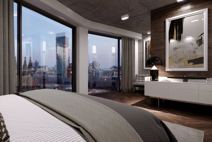 Апартаменты в Манчестере, Великобритания, 65 м² - фото 1