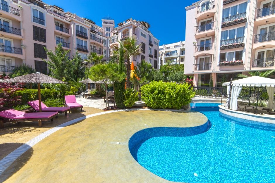 Апартаменты на Солнечном берегу, Болгария, 35 м² - фото 4