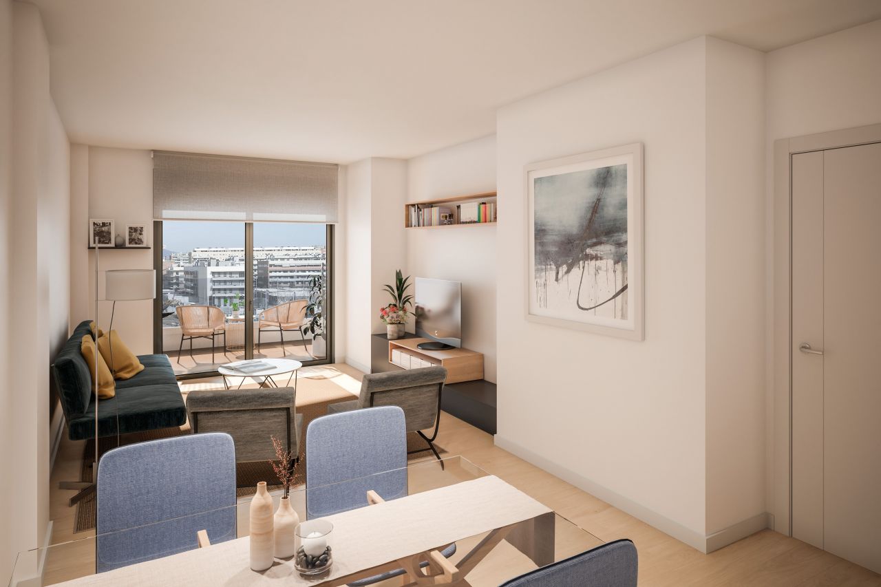 Квартира в Бадалоне, Испания, 96.42 м² - фото 2