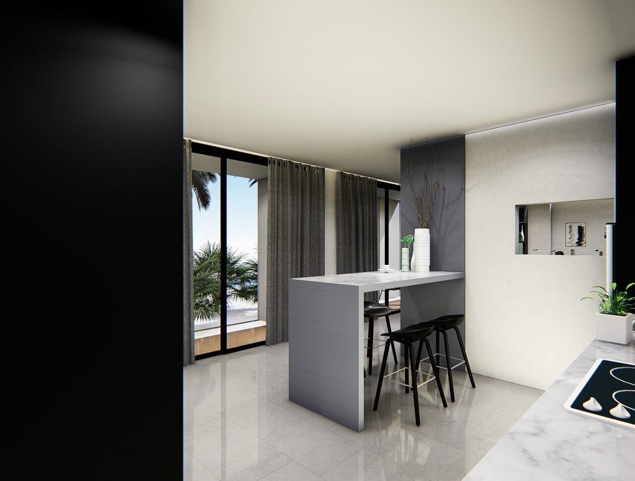 Апартаменты на острове Пхукет, Таиланд, 35 м² - фото 1