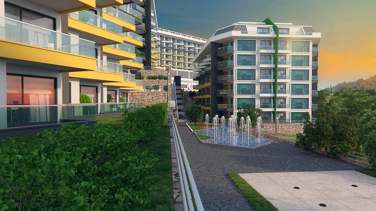 Квартира в Алании, Турция, 70 м² - фото 7