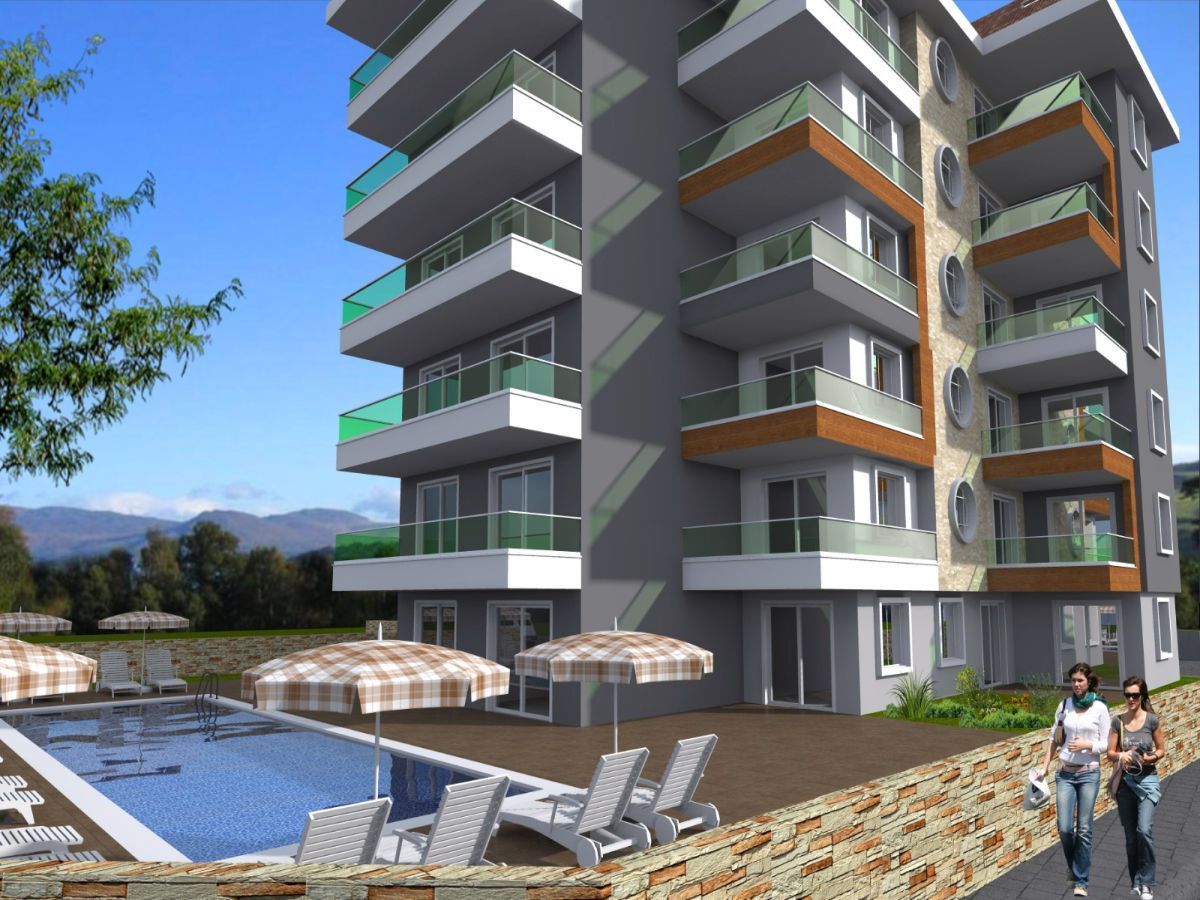 Квартира в Авсалларе, Турция, 50 м² - фото 1