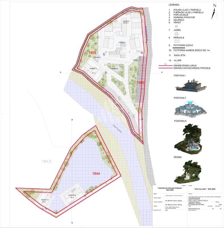 Инвестиционный проект в Вирпазаре, Черногория, 1 499 м² - фото 18