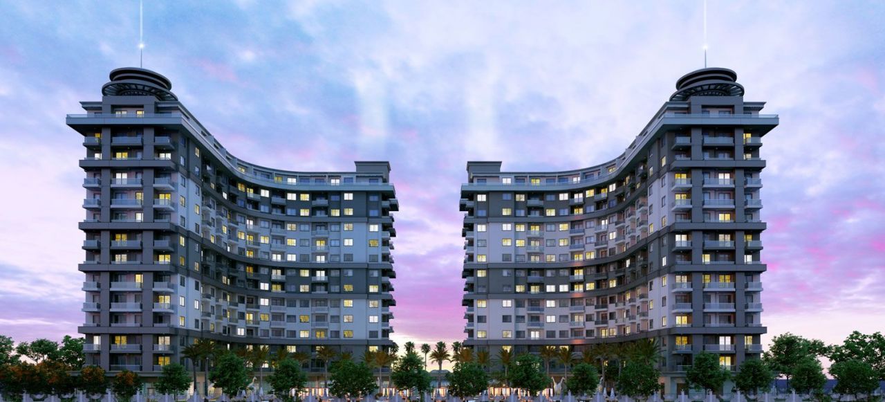 Квартира в Алании, Турция, 45 м² - фото 12