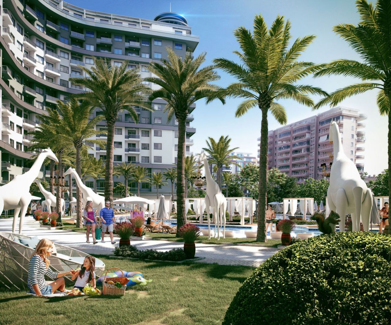 Квартира в Алании, Турция, 45 м² - фото 5