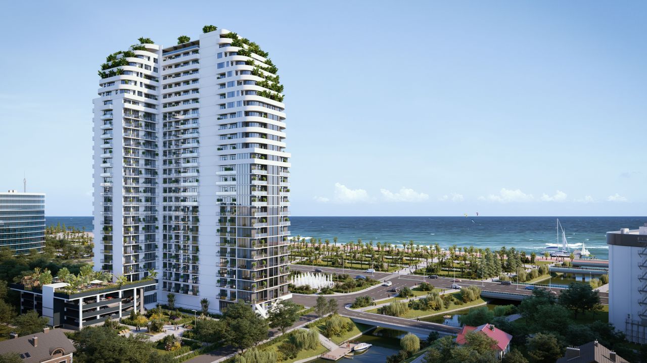 Апартаменты в Батуми, Грузия, 60.8 м² - фото 1