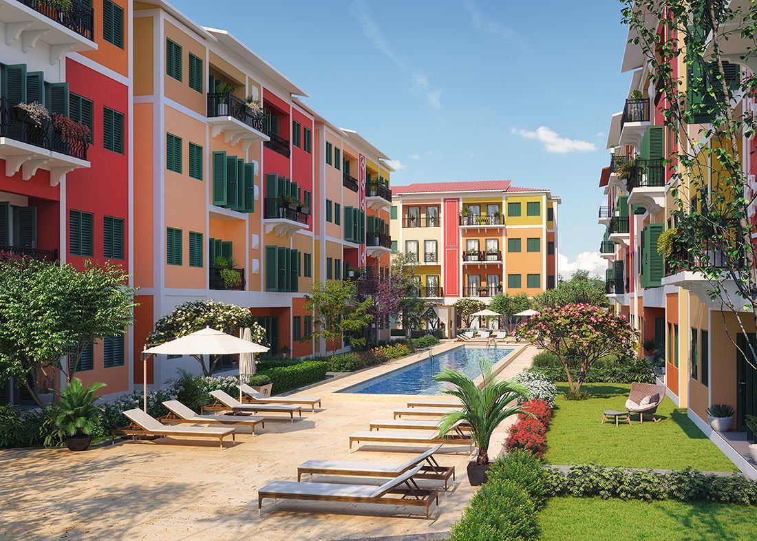 Апартаменты в Баваро, Доминиканская Республика, 60 м2 - фото 1