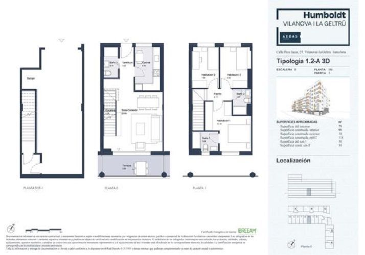 Квартира в Виланова-и-ла-Желтру, Испания, 99 м² - фото 11