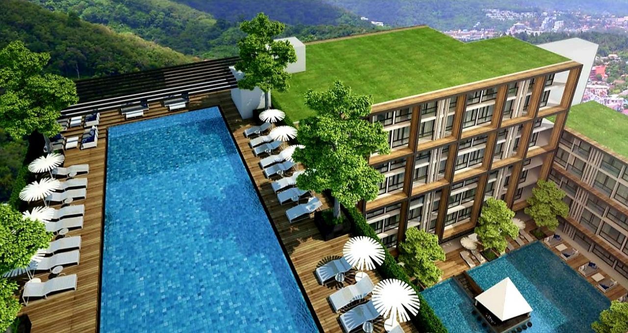 Апартаменты на острове Пхукет, Таиланд, 45 м2 - фото 1