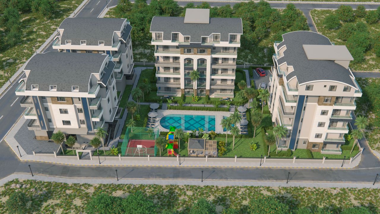 Квартира в Алании, Турция, 70 м² - фото 1
