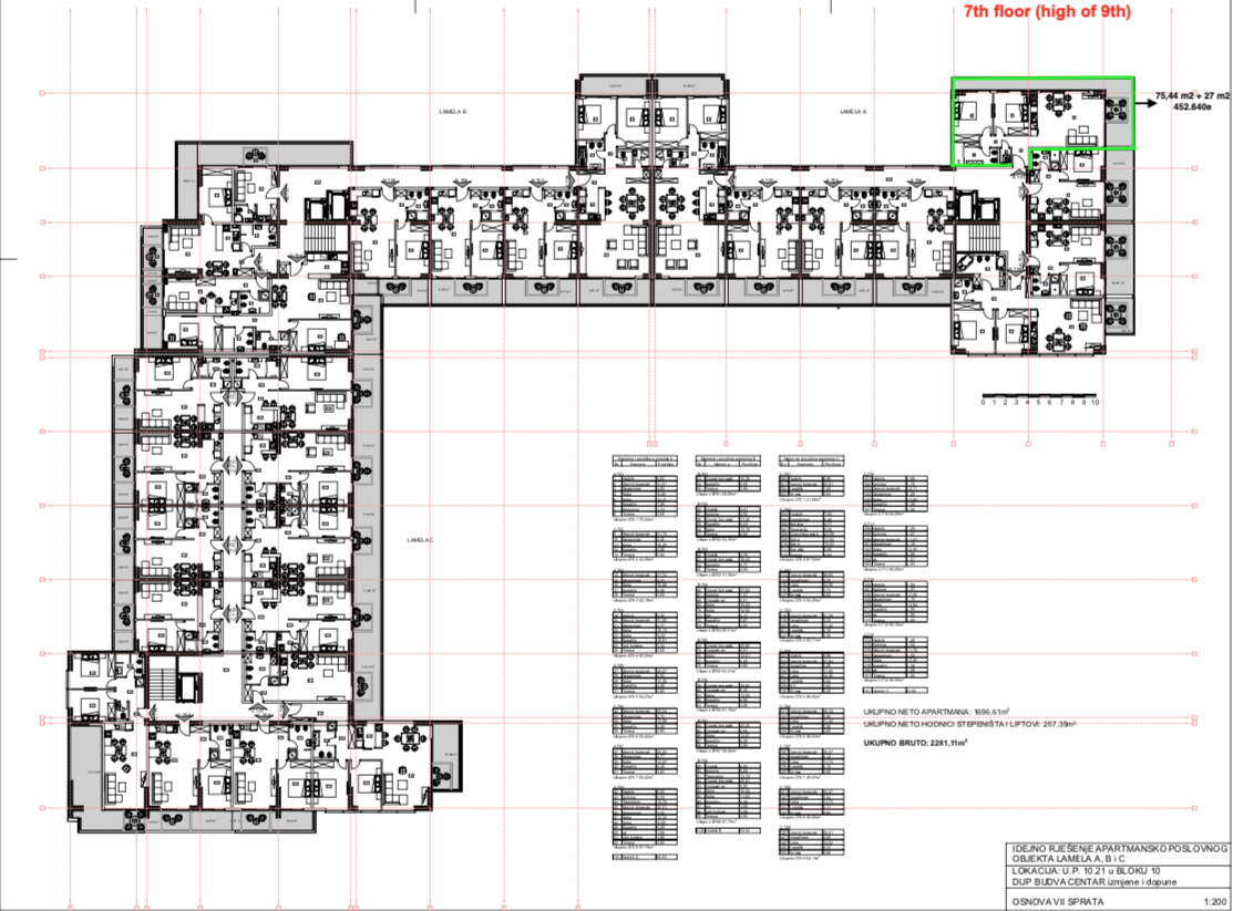 Квартира в Будве, Черногория, 102 м² - фото 2