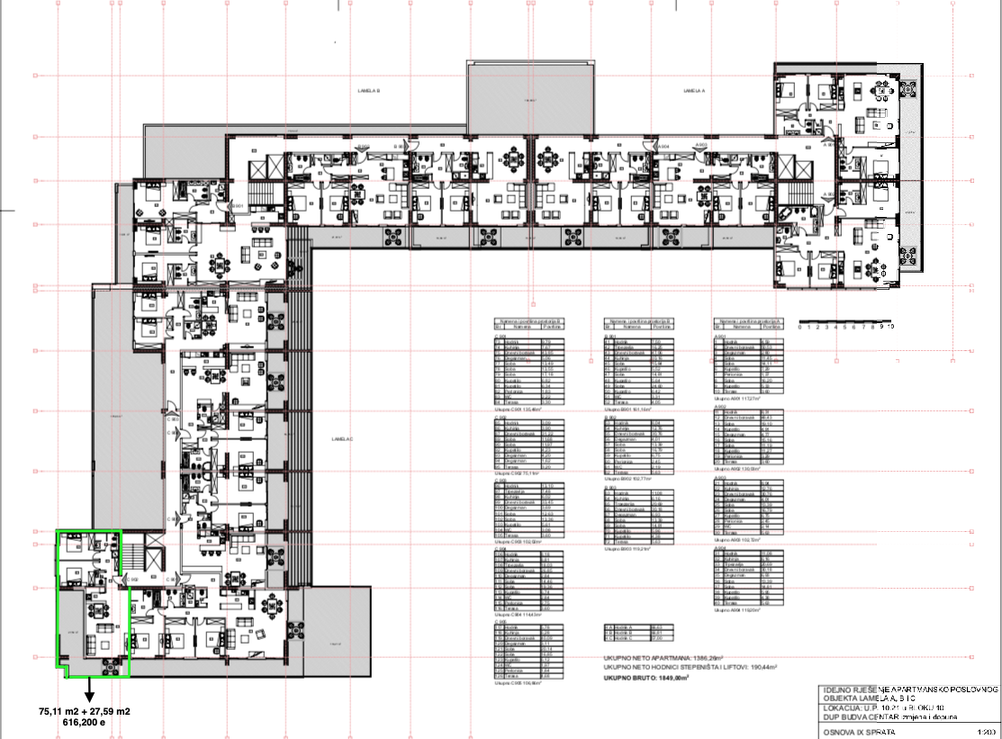 Квартира в Будве, Черногория, 102 м² - фото 4