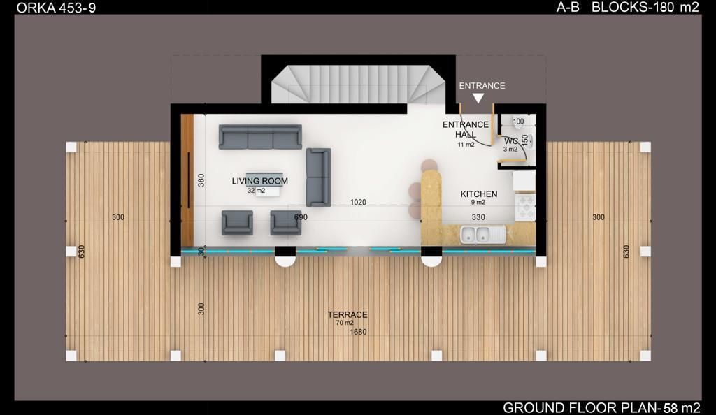 Вилла в Фетхие, Турция, 225 м² - фото 3