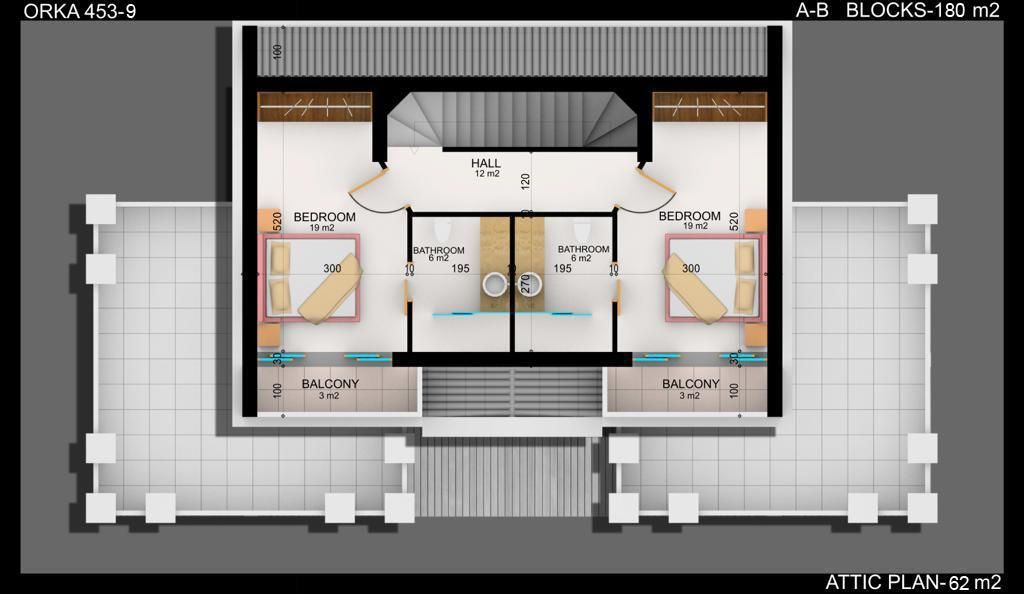 Вилла в Фетхие, Турция, 225 м² - фото 4