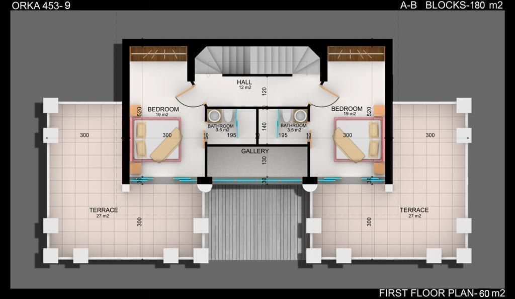 Вилла в Фетхие, Турция, 225 м² - фото 5