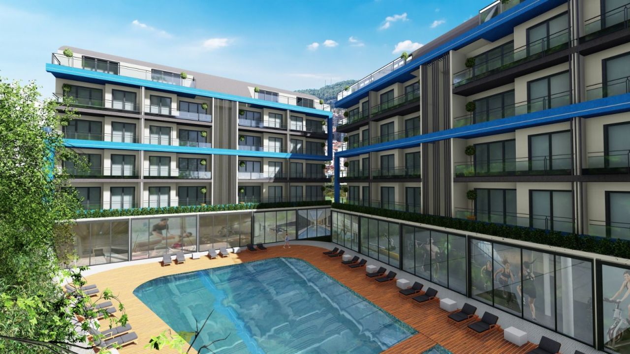 Апартаменты в Алании, Турция, 46 м² - фото 1