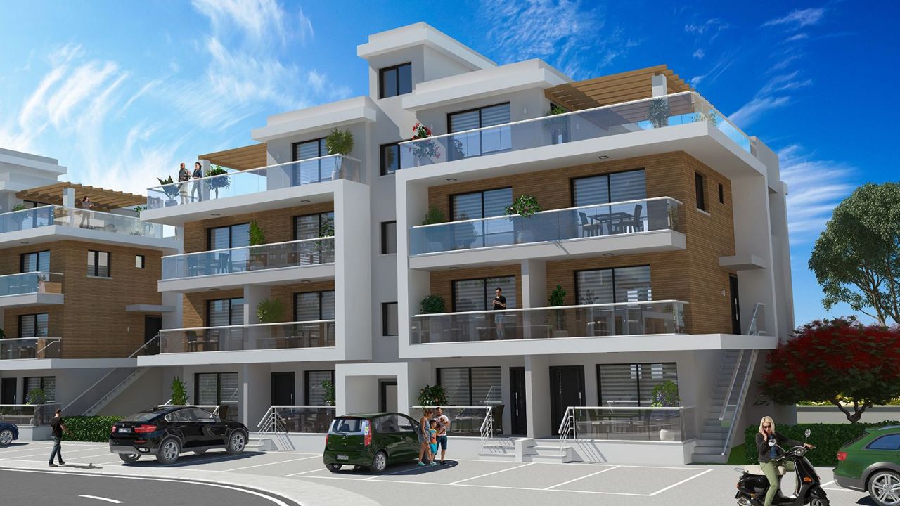 Апартаменты в Искеле, Кипр, 53 м2 - фото 1