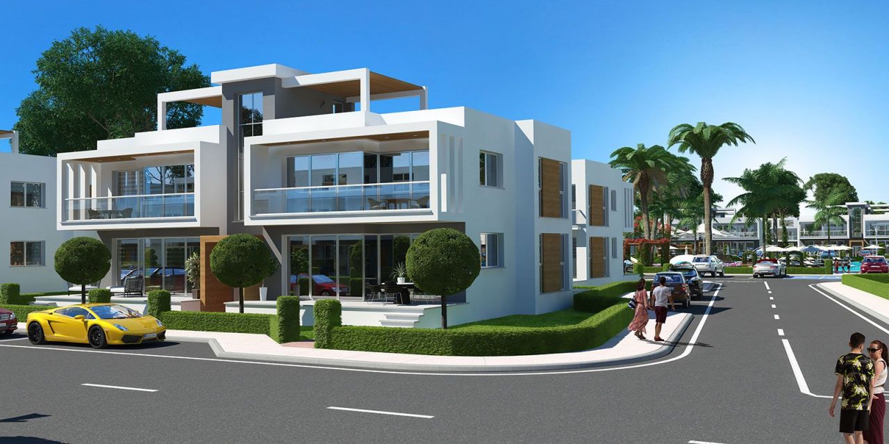 Апартаменты в Искеле, Кипр, 85 м2 - фото 1