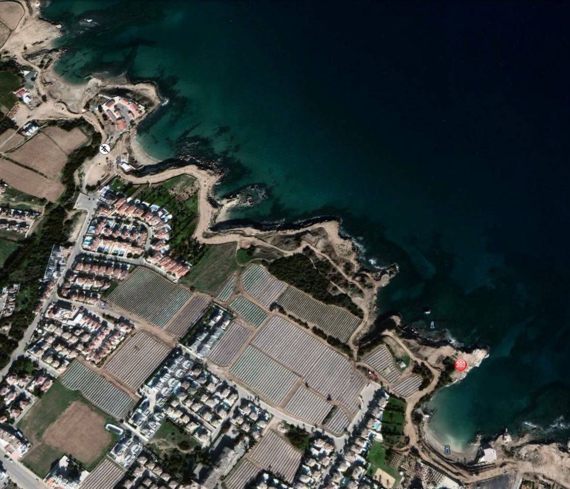 Земля в Протарасе, Кипр, 7 378 м2 - фото 1