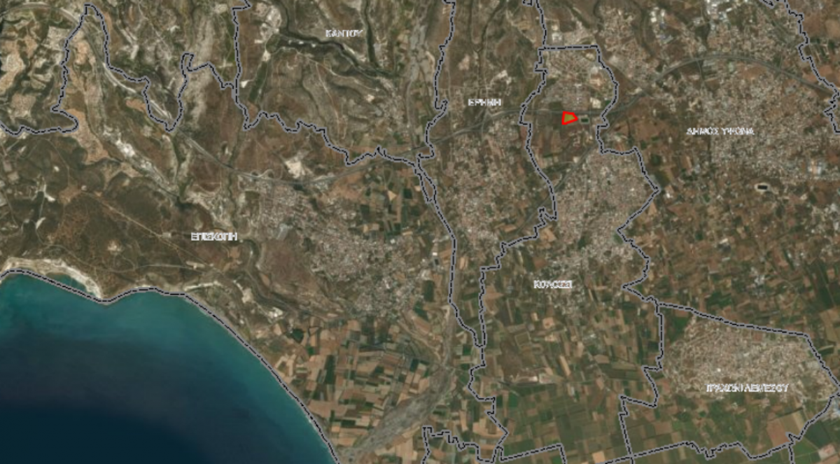 Земля в Лимасоле, Кипр, 19 644 сот. - фото 1