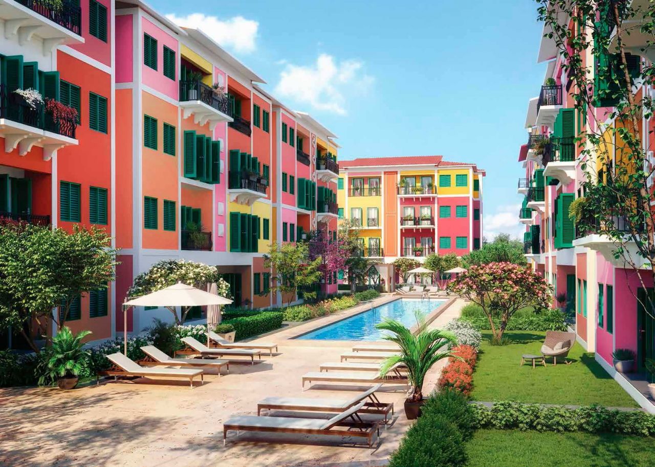 Апартаменты в Баваро, Доминиканская Республика, 78 м2 - фото 1