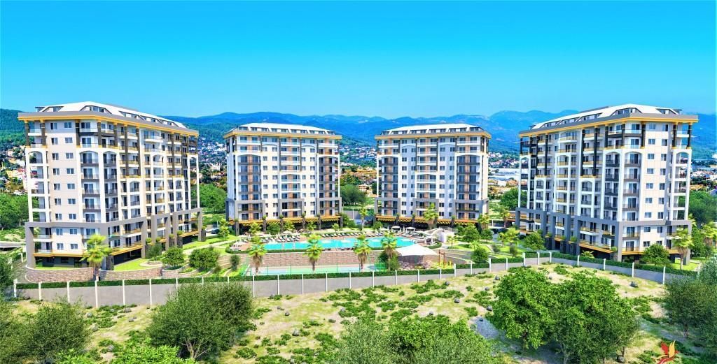 Апартаменты в Алании, Турция, 46 м2 - фото 1