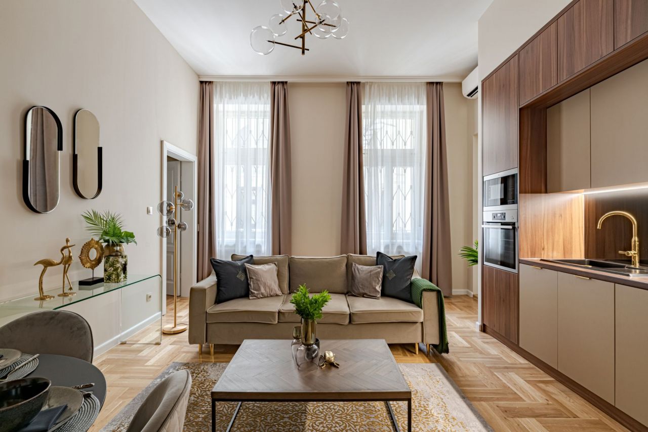Апартаменты в Будапеште, Венгрия, 65 м2 - фото 1