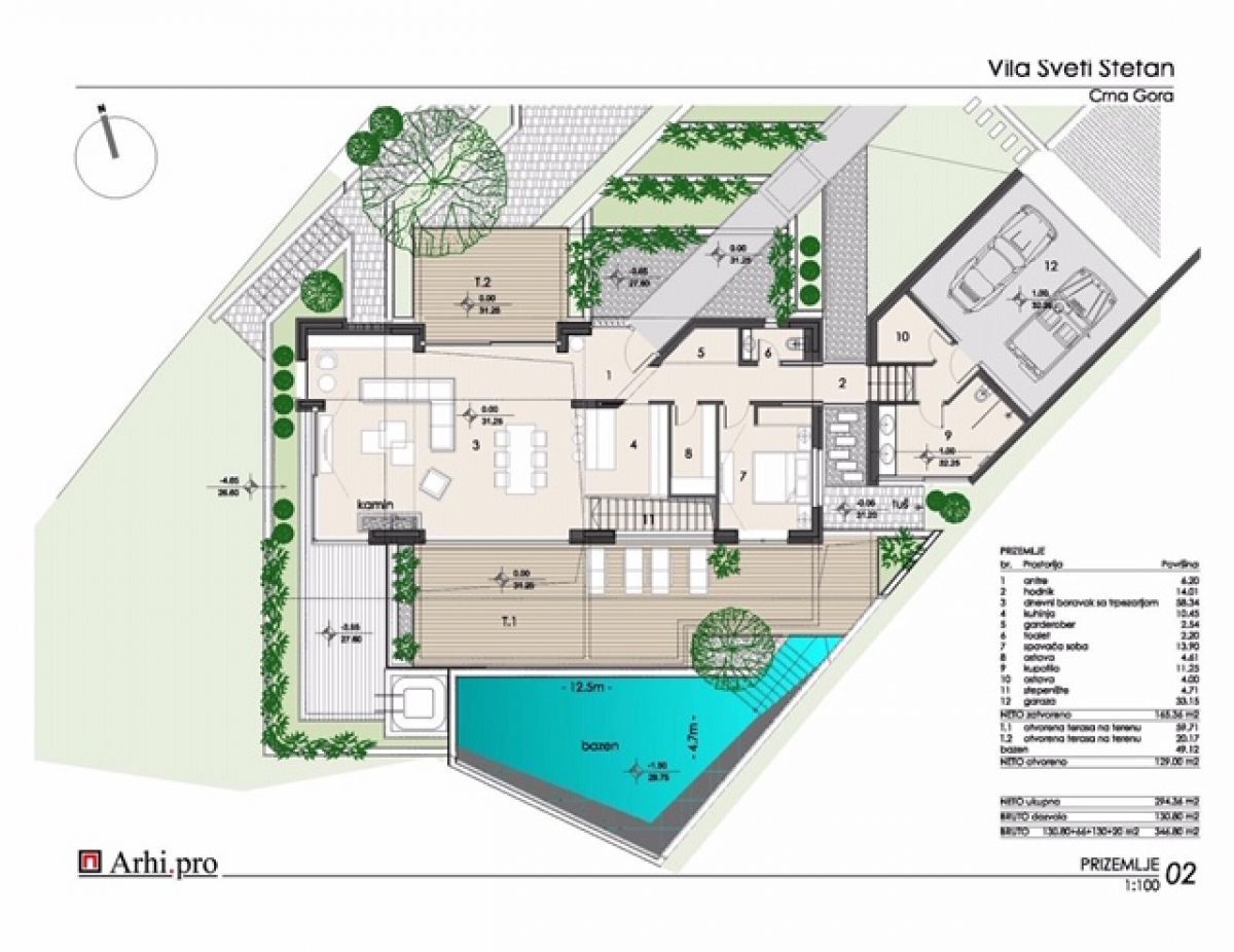 Вилла в Пржно, Черногория, 646 м² - фото 6