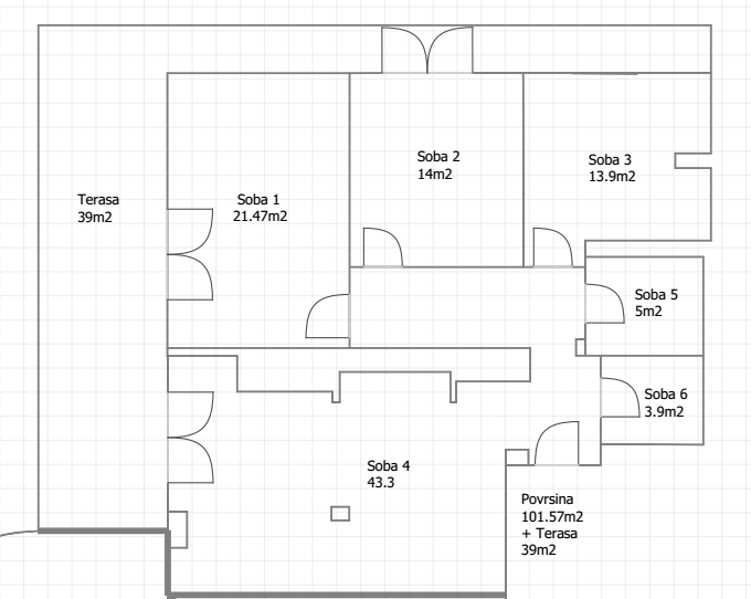 Квартира в Рафаиловичах, Черногория, 140 м² - фото 16