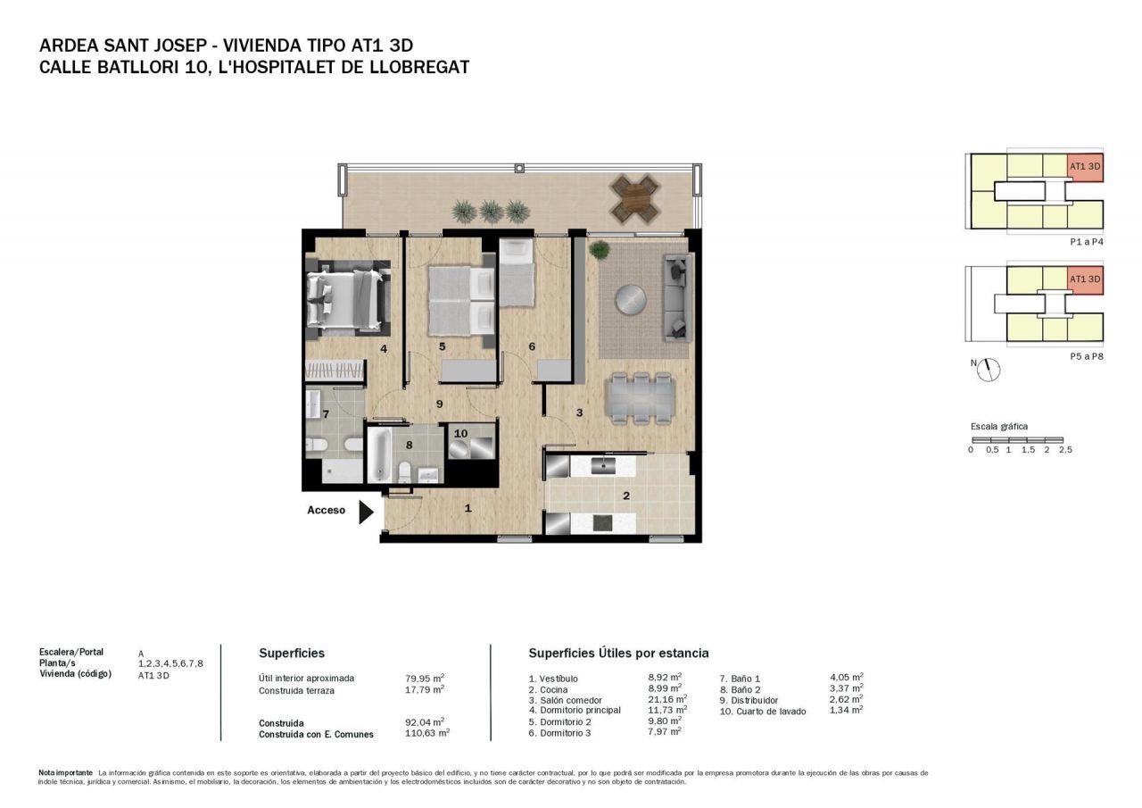 Квартира в Барселоне, Испания, 85 м² - фото 8