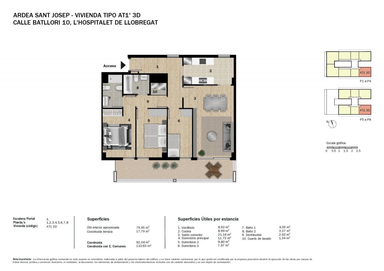 Квартира в Барселоне, Испания, 85 м² - фото 9