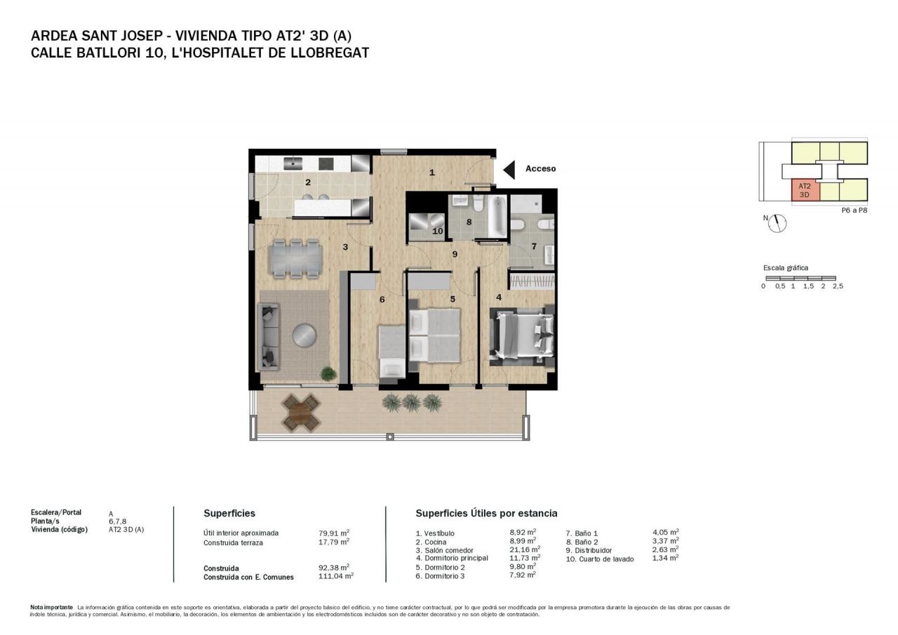 Квартира в Барселоне, Испания, 85 м² - фото 11